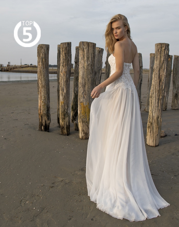 TOP 5 menyasszonyi ruha tengerparti esküvőhöz